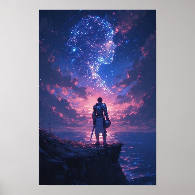 Poster Chevalier Céleste (Devant)