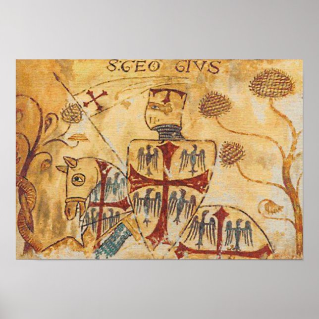 Poster Chevalier de croisière berittérien (Devant)