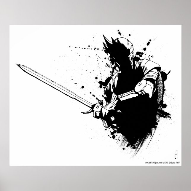 Poster Chevalier de l'ombre (Devant)