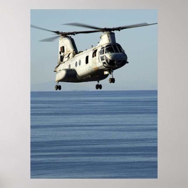 Poster Chevalier de mer CH-46 (Devant)