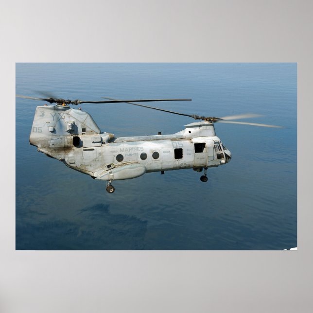 Poster Chevalier de mer CH-46 (Devant)
