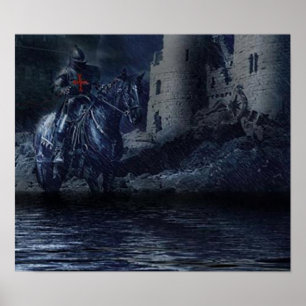 Poster Chevalier noir du temple