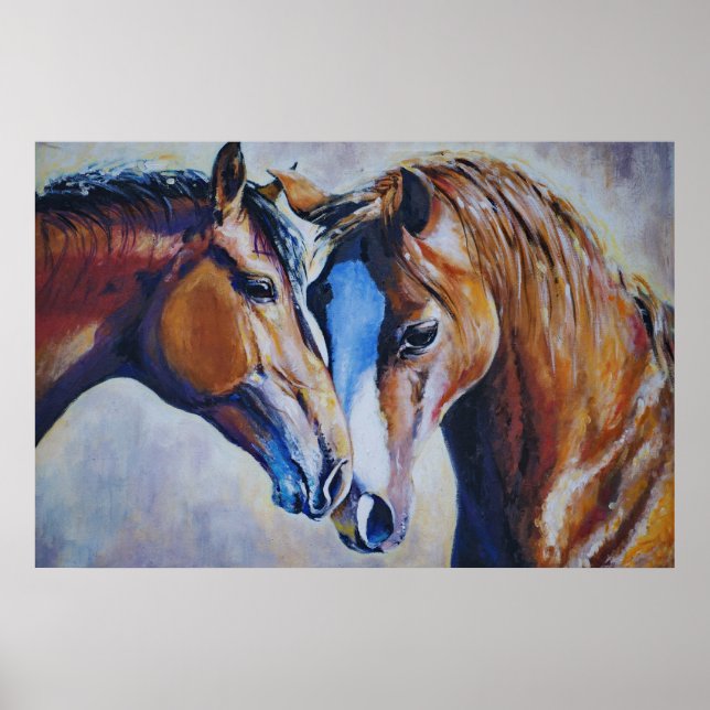 Poster Chevaux (Devant)