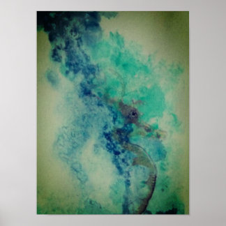 Poster Chevaux de mer