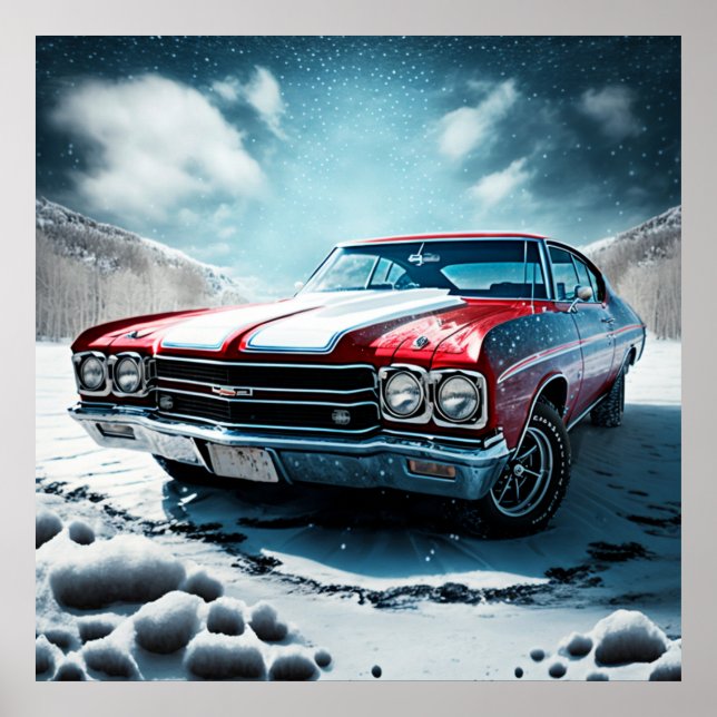 Poster chevelle 71 (Devant)