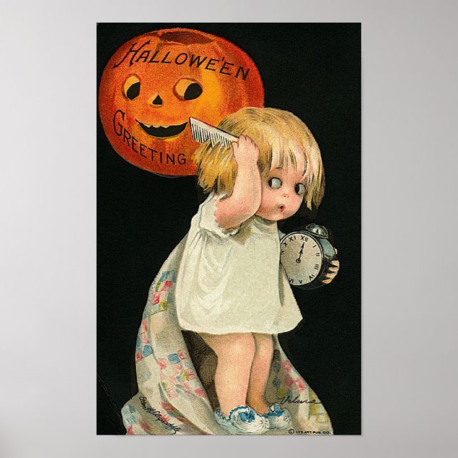 Poster Cheveux pour enfant (Devant)