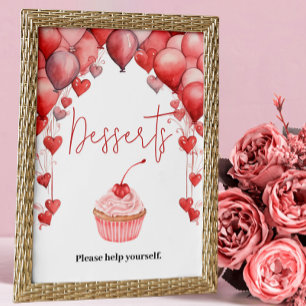 Poster Cheveux to Love Fêtes des mariées Desserts & Sweet