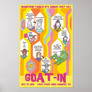 Poster Chèvre-Dans l'affiche (11" x 17")