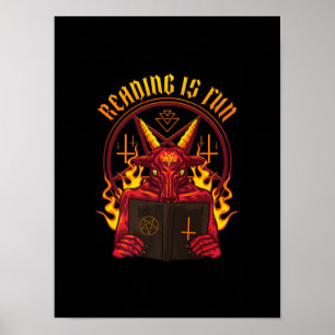 Poster Chèvre Satanic Pagan Premium