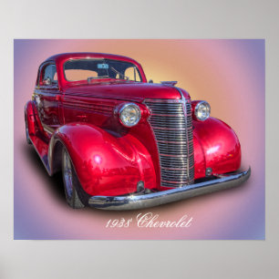 POSTER CHEVROLET 1938