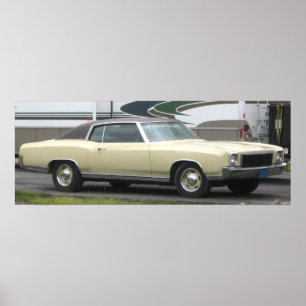 Poster Chevrolet 1971/Chevy Monte Carlo