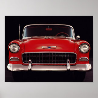 Poster Chevrolet Bel-Air 1955
