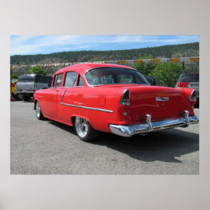 Poster Chevrolet Bel-Air Hardtop 1955