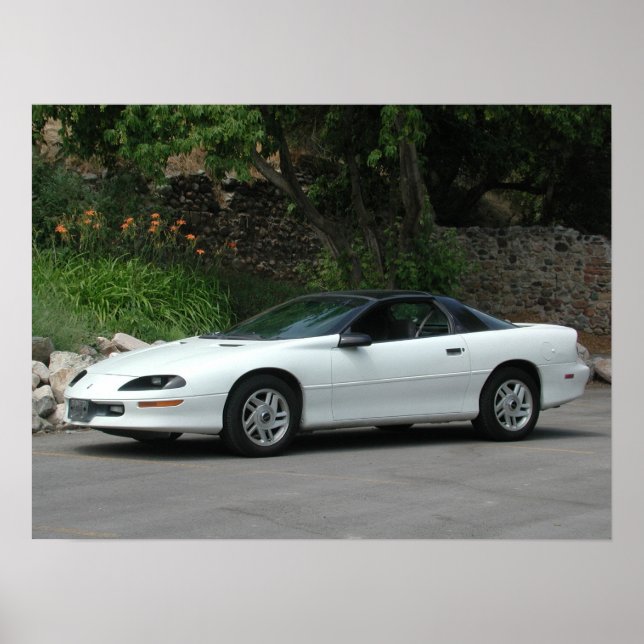 Poster Chevrolet Camaro 1995 (Devant)