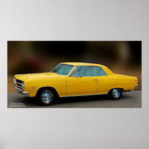 Poster Chevrolet Chevelle SS327 1965