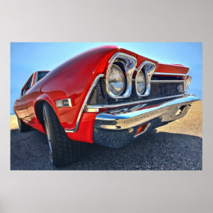 Poster Chevrolet Chevelle SS 396 1968