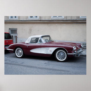 Poster Chevrolet Corvette