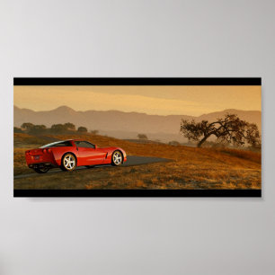 Poster Chevrolet Corvette C6