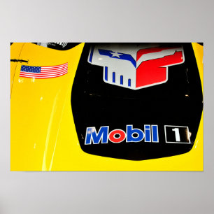 Poster Chevrolet Corvette C7.R Vue frontale