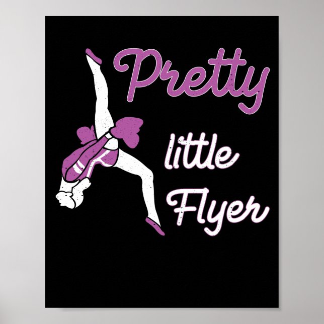 Poster Chevron Team Pom-pom girl Pretty Little Flyer (Devant)