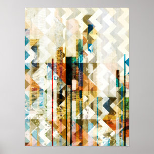 Poster Chevron urbain II