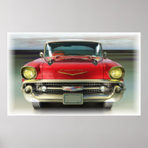 Poster Chevy 1957