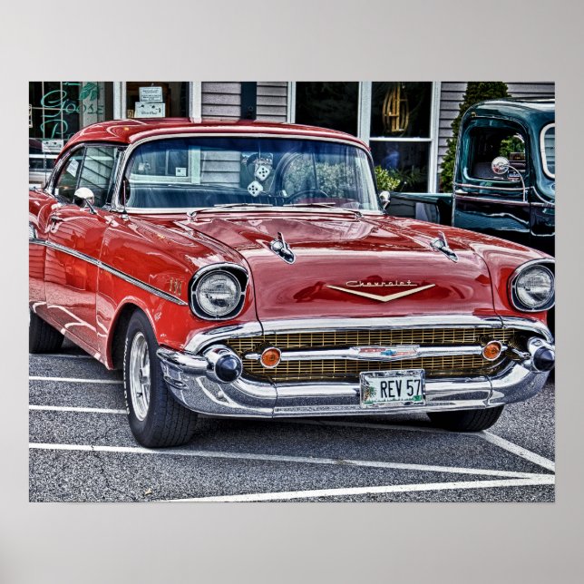 Poster Chevy de 57' (Devant)