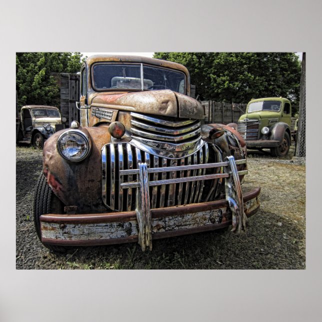Poster CHEVY TRUCK c. 1946 (Devant)