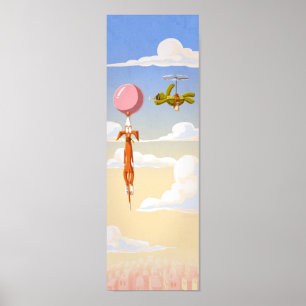 Poster Chewing Gum Crisis and the Turtle