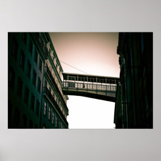 Poster Chiado - Lisbonne - Beaux Arts