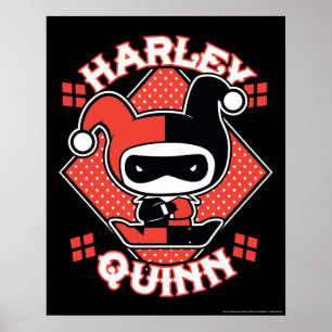 Poster Chibi Harley Quinn Splits