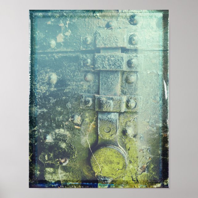 Poster chic industriel (Devant)