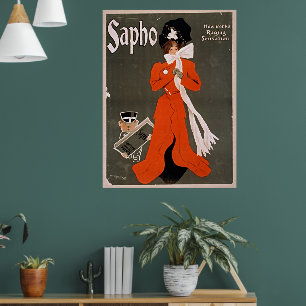 Poster Chic intemporel : Rêves rétro dans l'impression