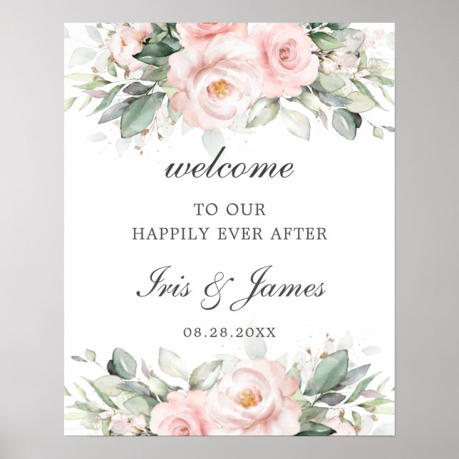 Poster Chic Roses Roses Roses Roses Roses Rose Flore Accu (Devant)