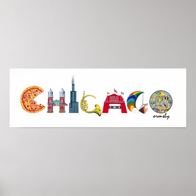 Poster Chicago (Devant)