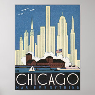 Poster Chicago a tout