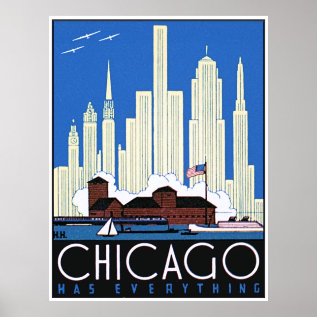 Poster Chicago a tout (Devant)
