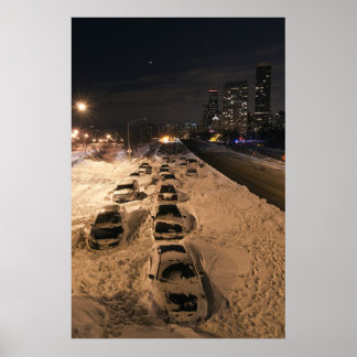 Poster Chicago Blizzard 2011