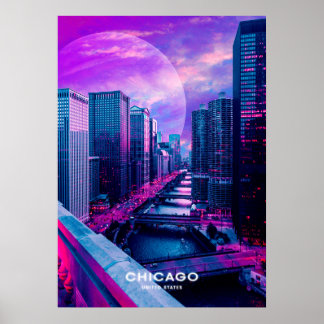 Poster Chicago City