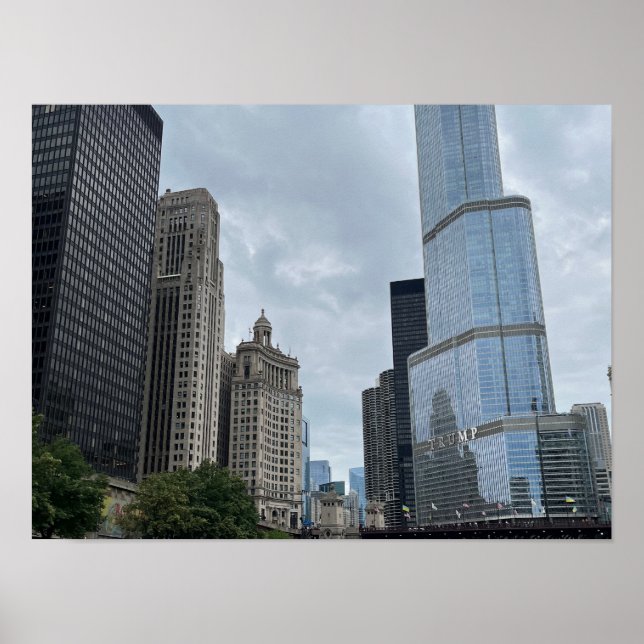 Poster Chicago Illinois (Devant)