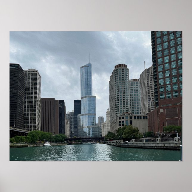 Poster Chicago Illinois (Devant)