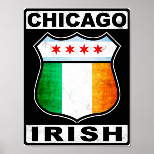 Poster Chicago Irish American