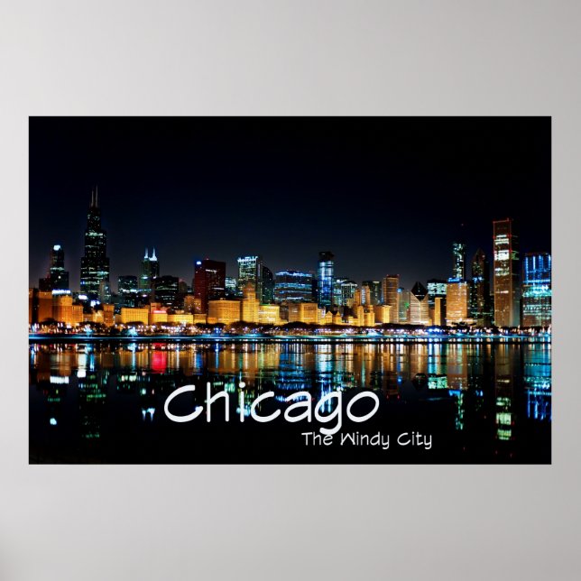 POSTER CHICAGO - LA VILLE DES VENTS (Devant)