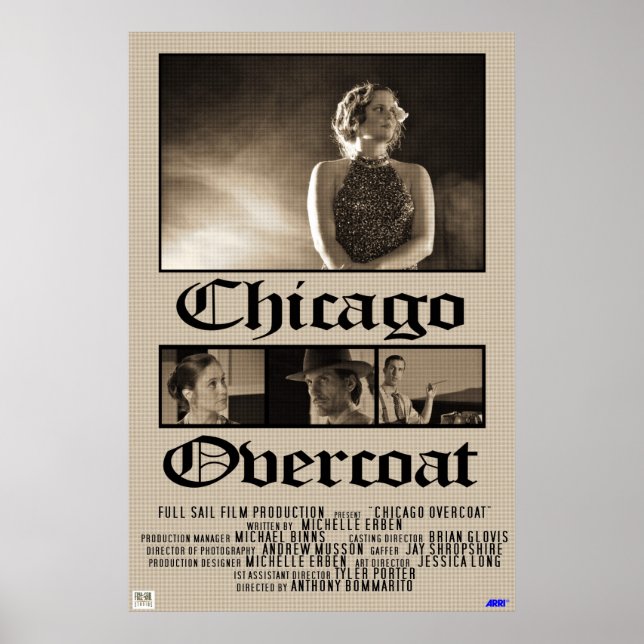 Poster Chicago Overcoat (Devant)