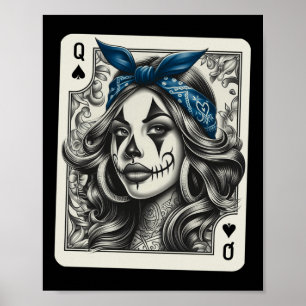 Poster Chicana Chicano Chemise Camisa Cute Chicano Tattoo
