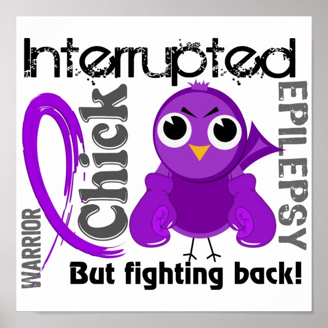 Poster Chick Interrompu 3 épilepsie (Devant)
