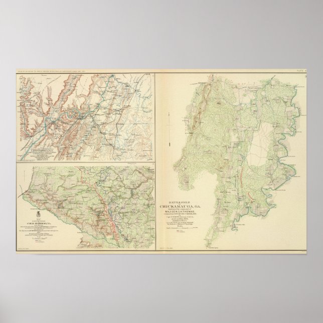 Poster Chickamauga, Ga (Devant)