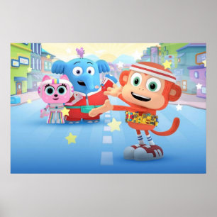 Poster Chico et Bon Bon