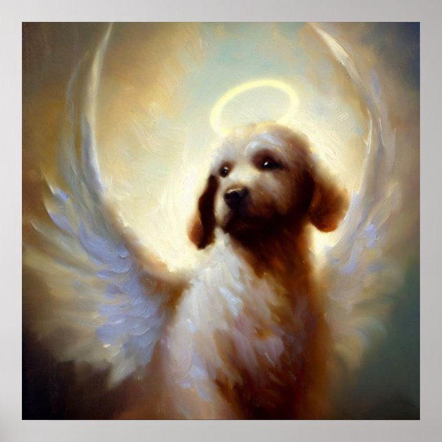 Poster Chien Angel (Devant)