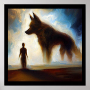 Poster Chien animal Spirit 1